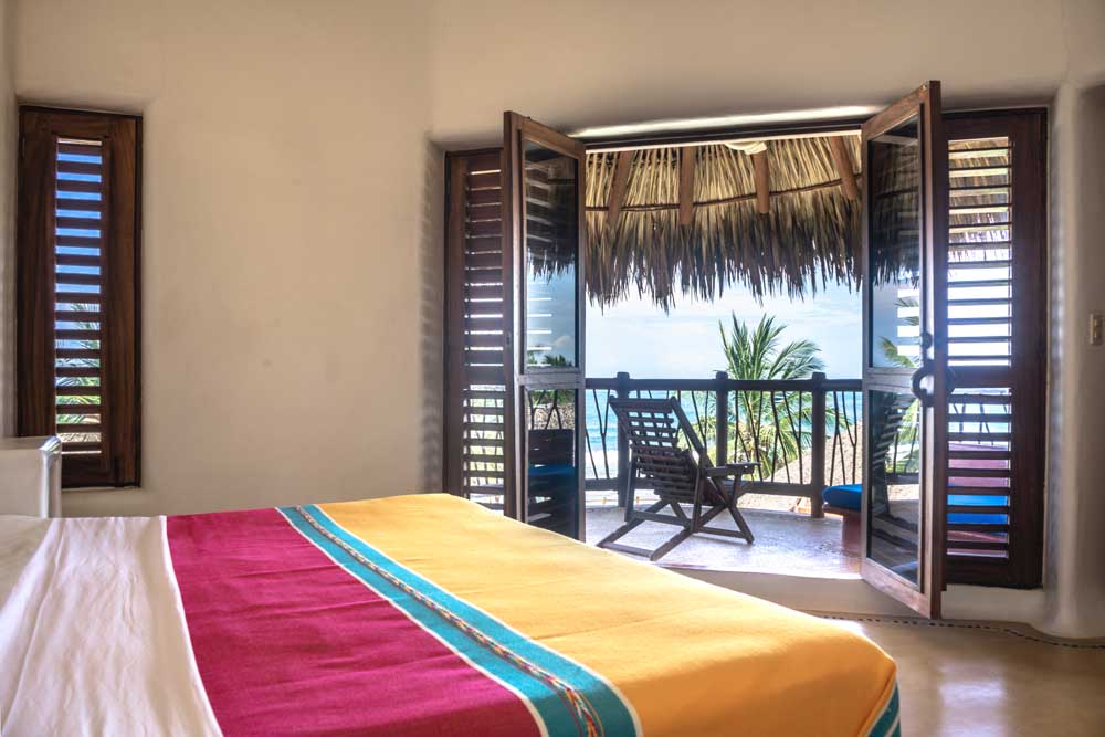 bedroom La Saladita Mexico Ocean View Villas 2300 Square Ft 3 bedrooms 3 baths